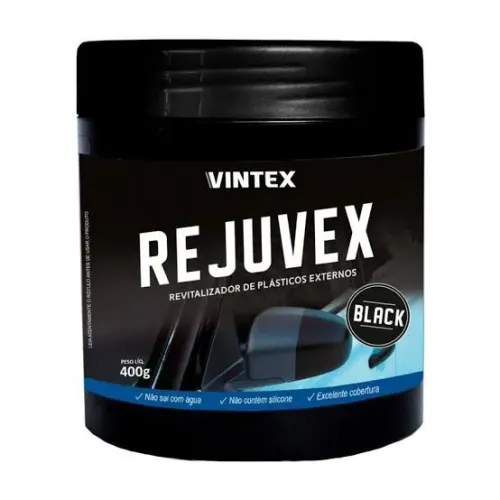 REJUVEX BLACK VONIXX / VINTEX 400G REVITALIZADOR DE PLASTICOS EXTERNOS