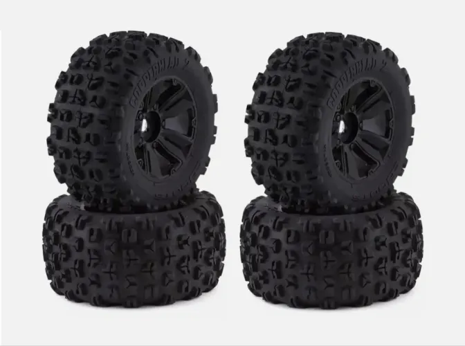 4 Rodas Pneus Originais Arrma Kraton 8s / Outcast 8s e Outros