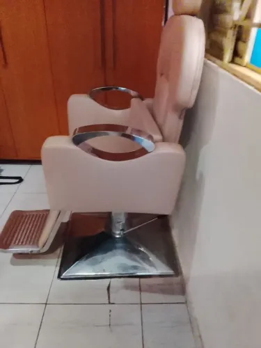 Poltrona de salão ou barbearia de luxo