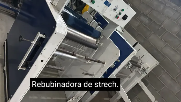 Rebobinadora de Strech 