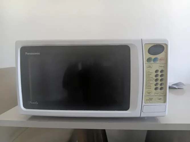 Micro-ondas funcionando perfeitamente