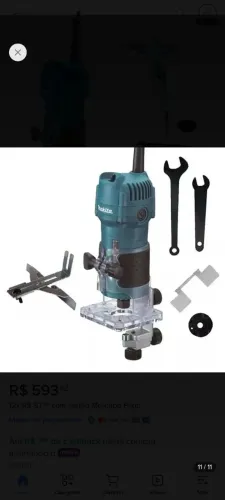 Vendo Tupia Makita nova na caixa com manual