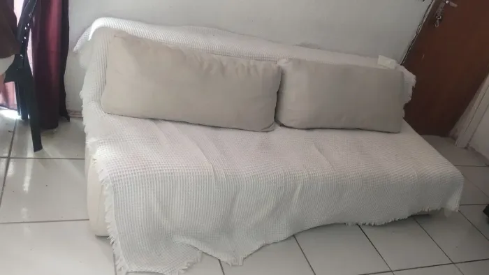 SOFÁ MODULAR de LINHO CRU