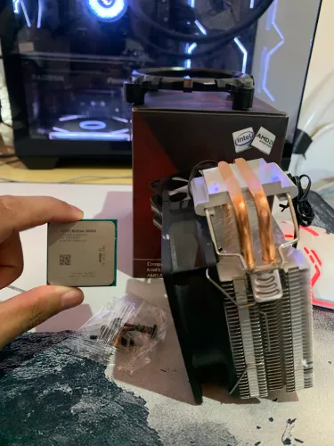 AMD ATLHON 3000G + AIR COOLER (PRA VENDER HOJE)