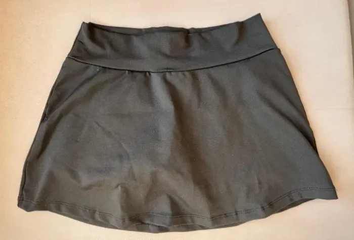 Short Saia Fitness Preto