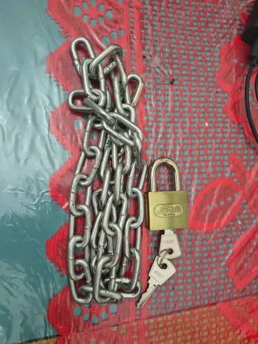 Corrente de 0,97 e cadeado