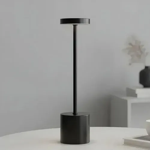 Luminária de Mesa LED Touch Sem Fio Recarregável