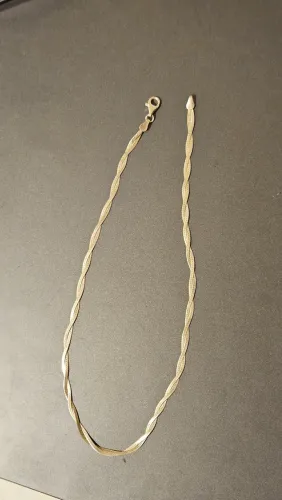 Choker Laminado Prata