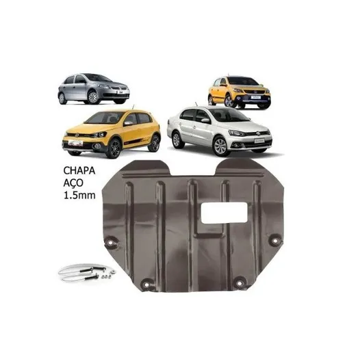 Protetor Carter Polo fox saveiro voyage gol spacefox crossfox Peito De Aço