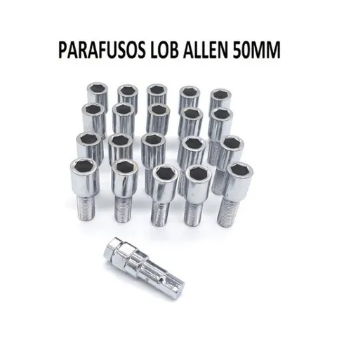 Parafuso anti furto Roda Allen jogo Fiat Peugeot Citroen jeep Ch 19MM 16PCS