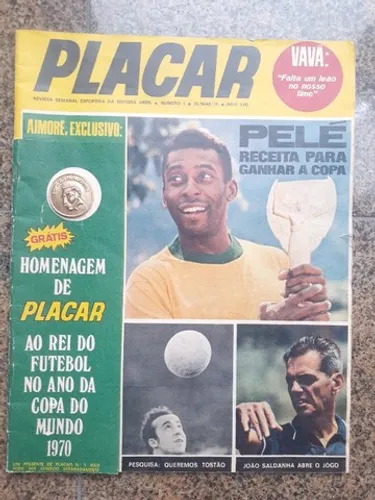 Revistas Placar N°1 ao 30