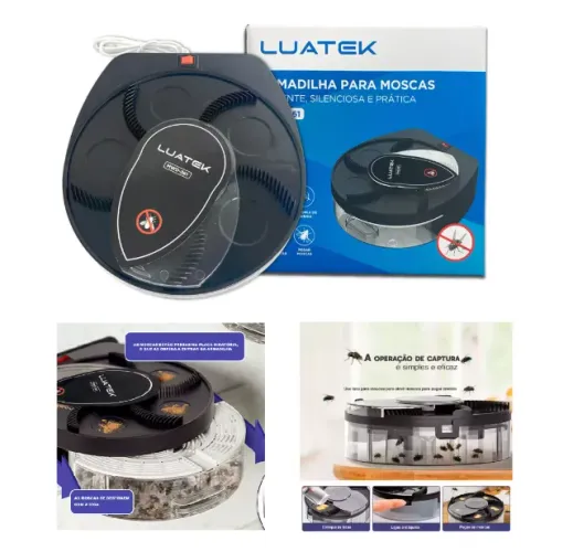 ARMADILHA PATA MOSCAS MATA MOSCA LUATEK MWD-362