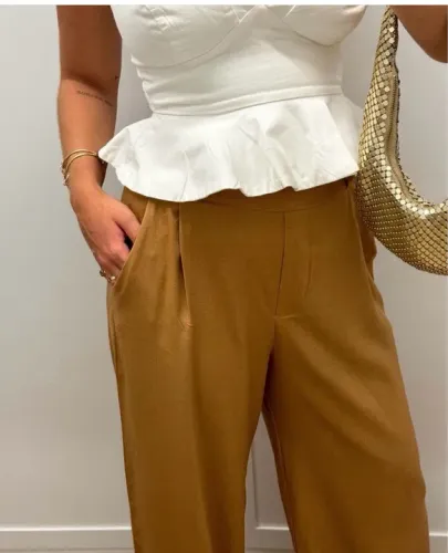 Calça nova Pantalona Preta G