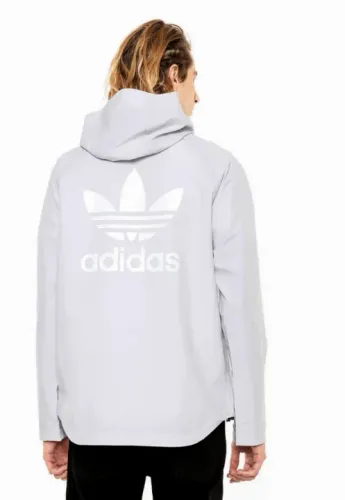 jaqueta Adidas originals hard shell cinza