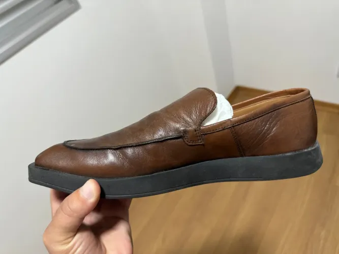 Mocassim em Couro marrom
