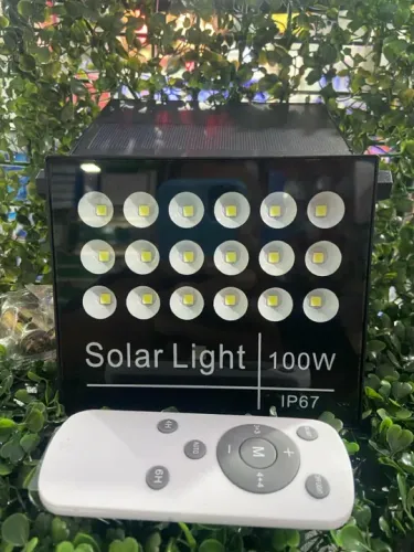 Refletor 100w Placa Solar IP67 6500k