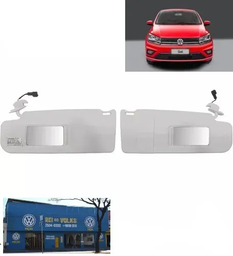 QUEBRA SOL ORIGINAL VW PARA GOL G8 2018, 2019, 2020, 2021, 2022, 2023