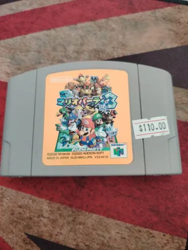 Jogo original, fita mario party 3 nintendo 64