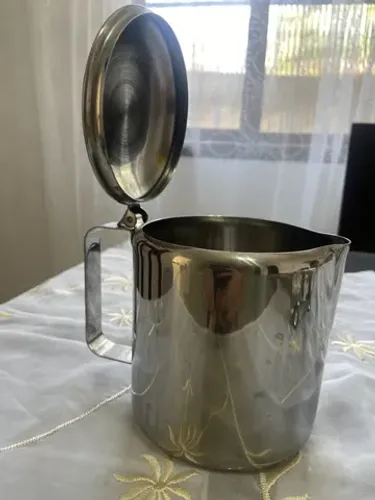 Leiteira Viel Inox - meio litro