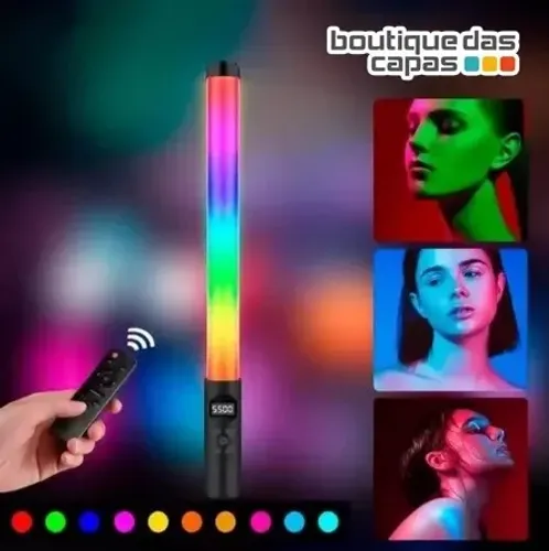 Bastão De Led Fotografia Colorido Rgb sinalizador Tomate MLG-087 para campanha