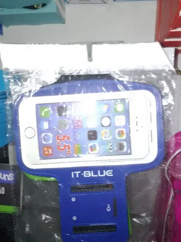 Braçadeira para celular para corrida e exercício