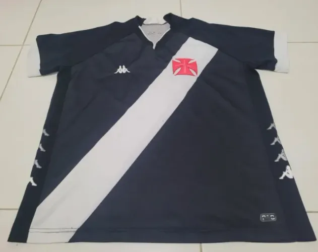 Camisa Futebol Vasco Preta Kappa 2022