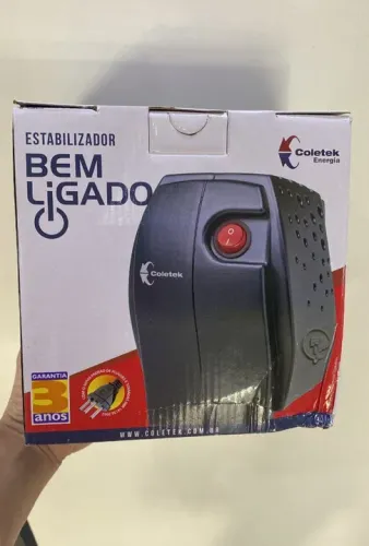 Estabilizador 300VA Mono 115V Bem ligado Coletek Energia Loja Coimbra Computadores Entrega