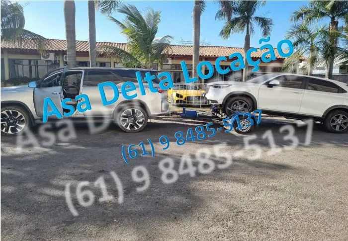 ALUGUEL CARRETINHA REBOQUE ASA DELTA GUINCHO CAMBÃO PLATAFORMA TRANSPORTE PARA SOCORRO