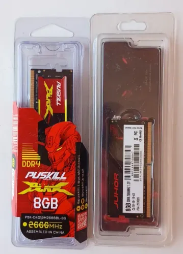 MEMÓRIA DDR4 8 GB FREQUÊNCIA 2666 PRA NOTEBOOK 