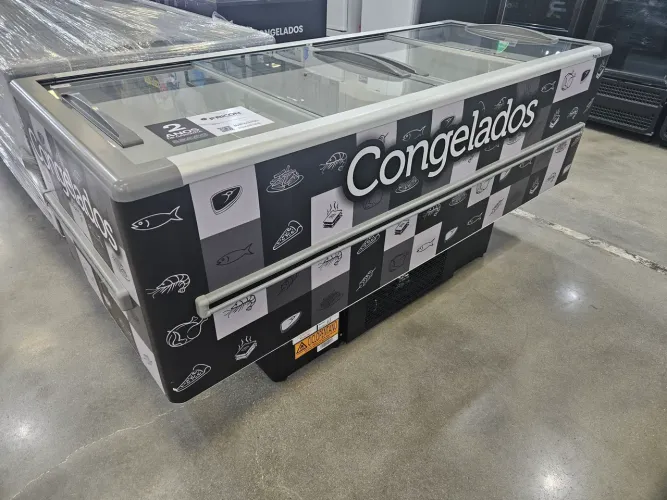ilha de 568L para congelados - a pronta entrega 