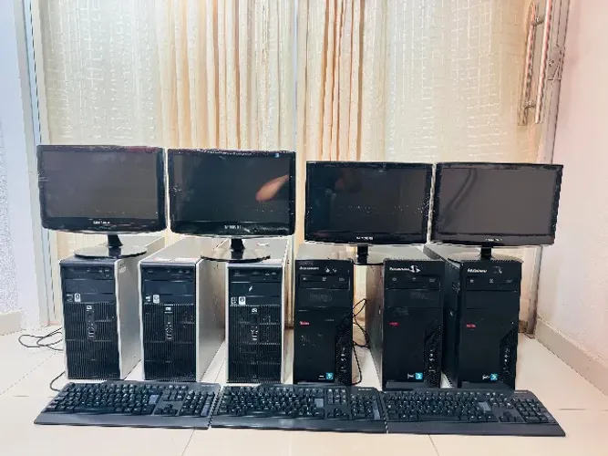 Computador Completo Lenovo e Hp, barato, ideal p serviços basicos, call center, pdv e outr
