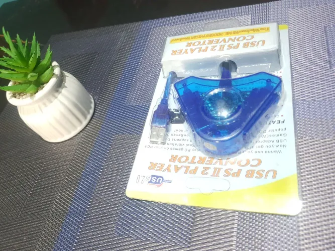 Adaptador USB para controle ps2 de pc