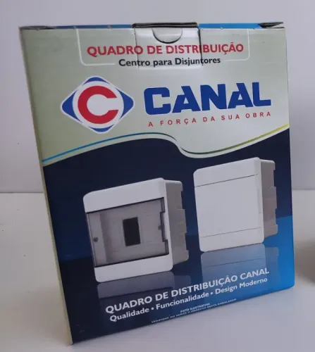 Centrinho De Distribuição Embutir 3 Disjuntores Nema Ou 4 Din