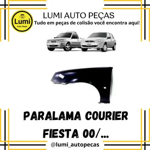Paralama Courier/Fiesta 2000/.... - NOVO 