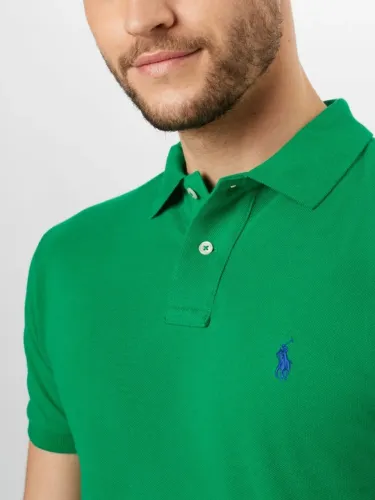 Camisa Polo Piquet Polo Ralph Lauren - Verde - Tam. M