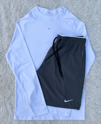 Kit Camisa Longa e Short Dry