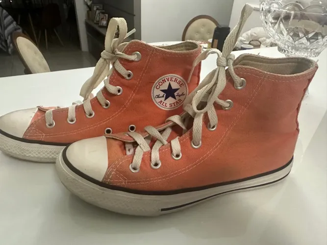 Tênis Converse Infantil Laranja n 32
