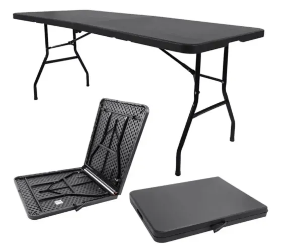 Mesa Dobrável Preta