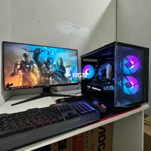 PC Gamer COMPLETO intel core i5 + RTX 3060 + 1 ano de garantia e em até 12x