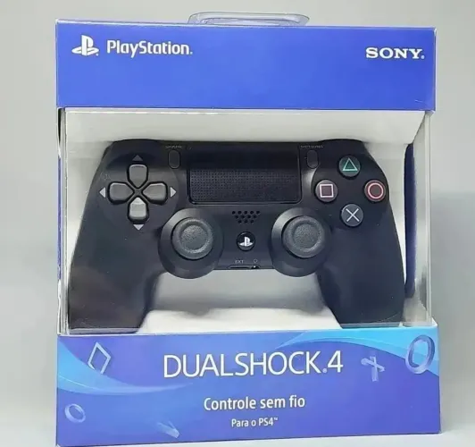 Novíssimo controle de ps4, Black, Sony original nota e garantia