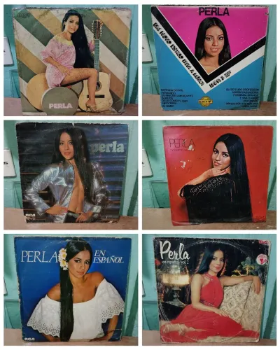 Coleção com 6 Lps Perla/Disco de Vinil/Música/Pop