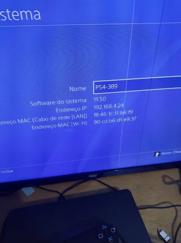 Ps4 Versão  11:50 Para desbloqueio Super Slim 500 gigas Aceitamos OLX PAY 