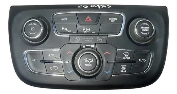 Comando Ar Condicionado Jeep Compass 2017 2021 60928134
