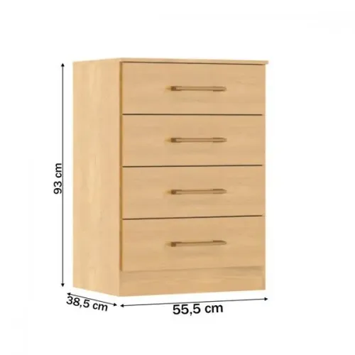 Cômoda 4 Gavetas