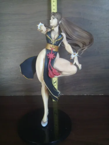 Action Figure anime Street Fighter Chun-Li PVC colecionável estatueta brinquedo