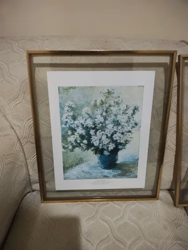quadro com gravura de Claude Monet