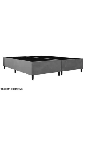 Cama box suporte King e Queen 