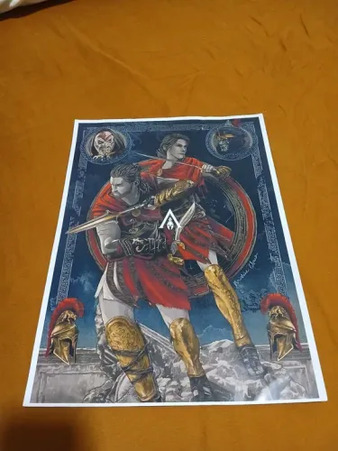 Poster colecionável - Assassin's Creed: Odyssey