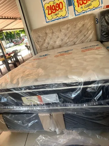 Cama Box com Colchão BIFLEX Vita