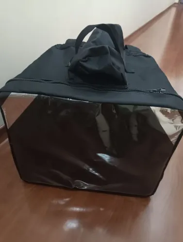 Capa para mochila Bag moto boy, Sem isopor.